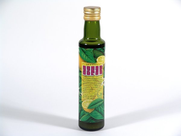 Zitronenöl, natives Olivenöl extra und Zitronenöl - Asfar - 0,25 l