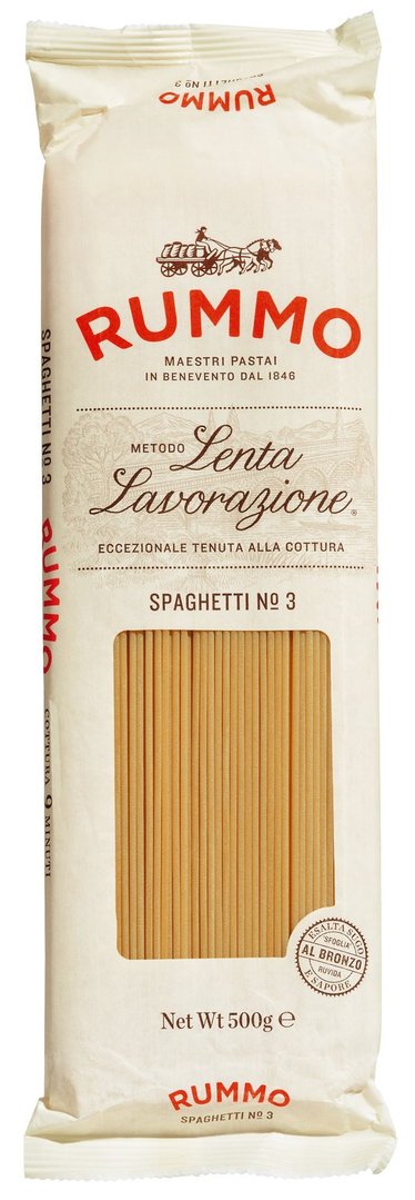 FRISCH EINGETROFFEN! Pasta Spaghetti N°3 - Rummo - 500 g