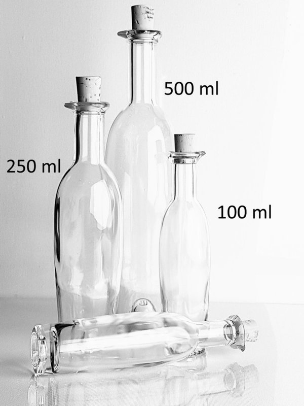 Modular - Flasche 100 ml mit Korken