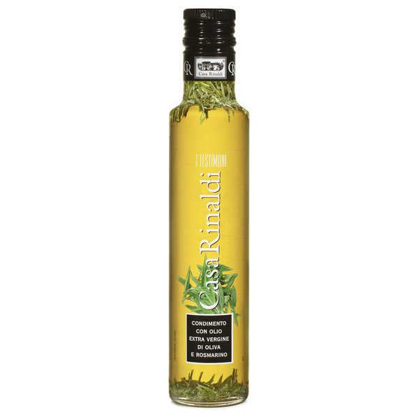 Rosmarinöl, natives Olivenöl extra mit Rosmarin - Casa Rinaldi - 0,25 l