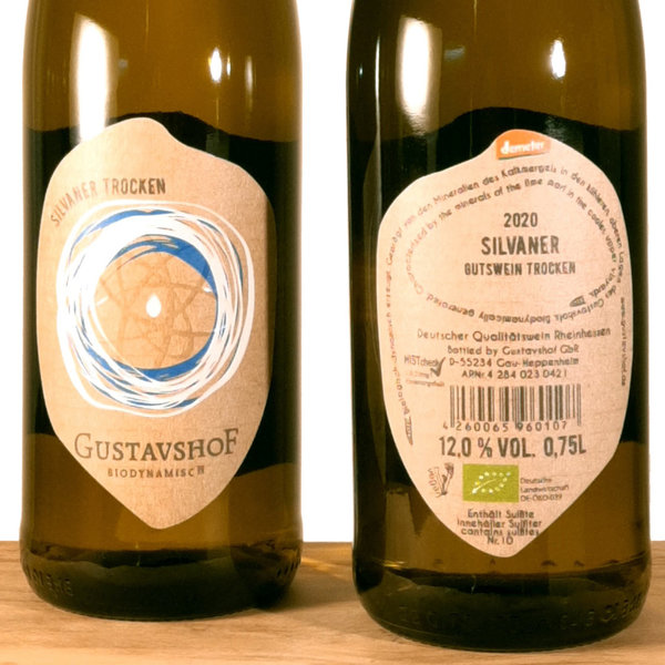 Silvaner, Demeter HISTcheck - Weingut Gustavshof  - 0,75 l