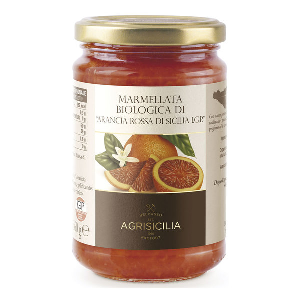 Marmelade*** Sizilianische Blutorange I.G.P. - Agrisicilia - 360 g