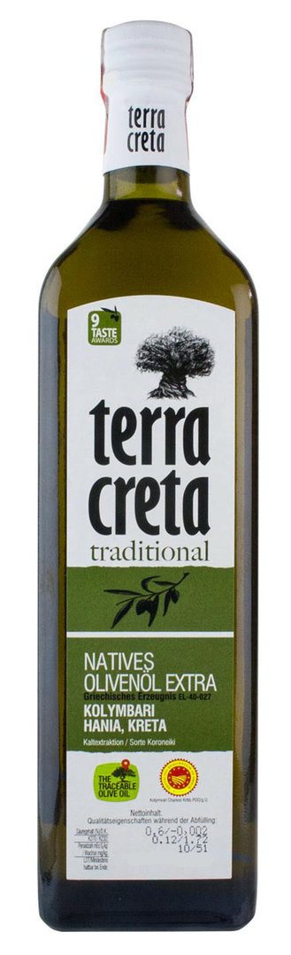 Natives Olivenöl extra - Terra Creta traditional - 0,75 l