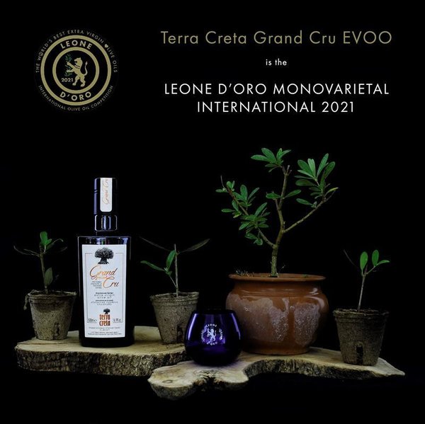 Natives Olivenöl extra - Terra Creta Grand Cru - 0,5 l