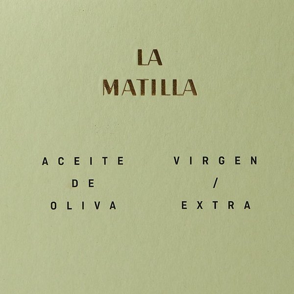 Natives Olivenöl extra - La Matilla Arbequina - 1 l