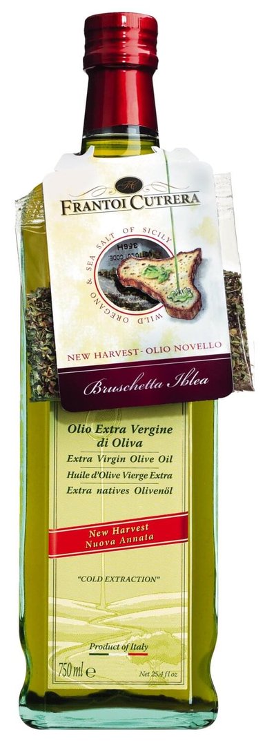 NEUE ERNTE! Natives Olivenöl extra - Frescolio - ungefiltert - Frantoi Cutrera - 0,75 l